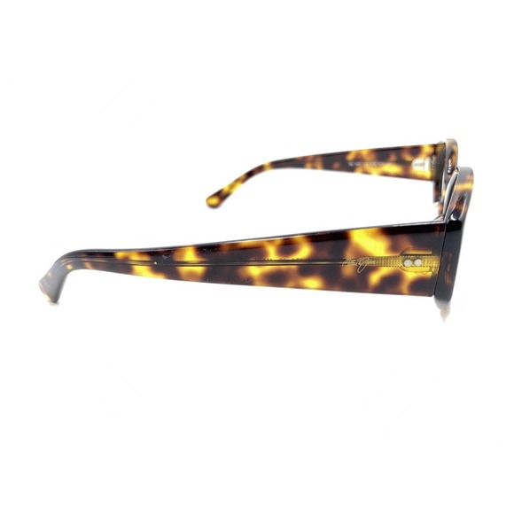 Maui Jim MJ-173-10 Brown Tortoise Oval Sunglasses Frames 135 Japan Men Women - Picture 4 of 12